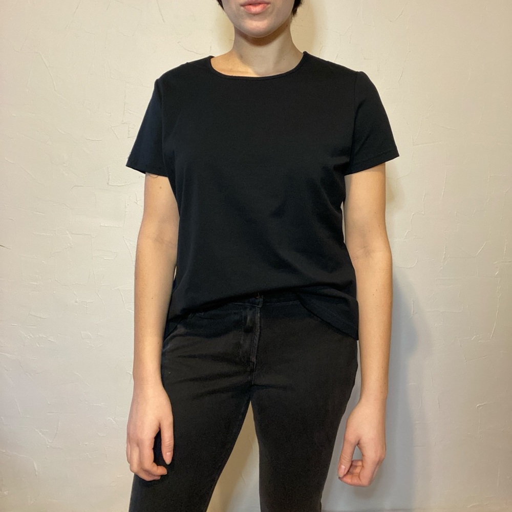 Basic Black Crewneck